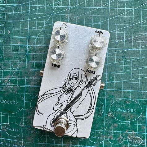 K On Nakano Azusa Overdrive Pedal Handwired By Mandt Reverb