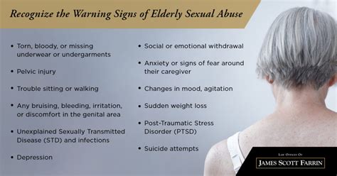 12 Red Flags That Could Signal Nursing Home Sexual Abuse James Scott Farrin