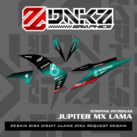 Jual Stiker Jupiter Mx Lama Mx Old Decal Striping Jupiter Mx Lama Mx