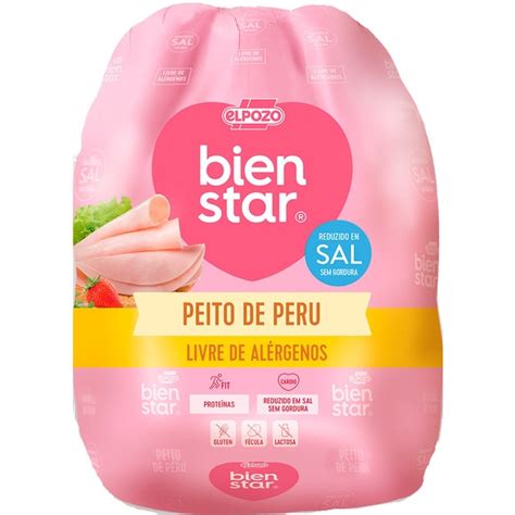 Peito De Peru Sem Gordura E Reduzido Em Sal Sem Gl Ten Kg Elpozo Bien