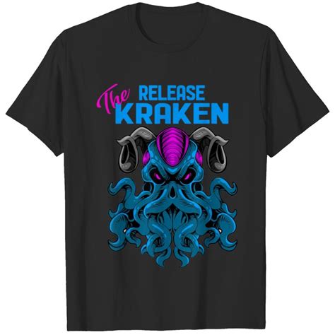 Sea Monster Release The Kraken T Shirt Sold By Vedran Klemens Sku