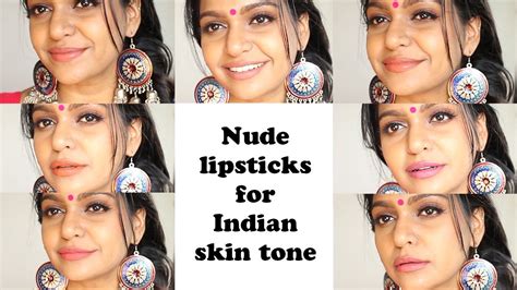 Best NUDE Lipsticks For Indian Dusky Skin Tone Affordable Options YouTube