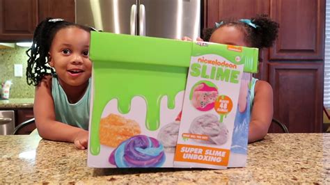 Nickelodeon Slime Unboxing Youtube