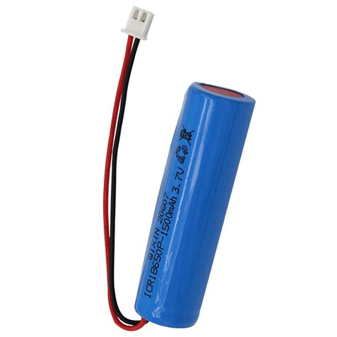 18650 Li Ion Rechargeable Battery Pack 1s1p 1500mah 37v Lithium 18650