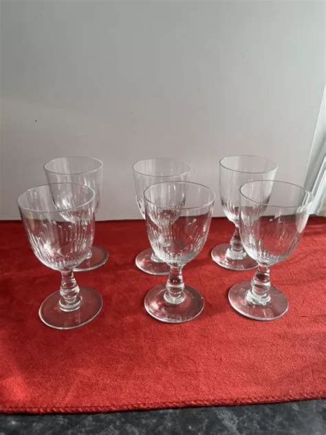 Verres Vin En Cristal Baccarat Mod Le Renaissance Eur