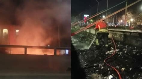 Metro Cdmx Se Registra Incendio En Las Inmediaciones De La L Nea