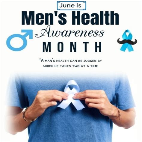 Copy Of Mens Health Awareness Month 2023 Postermywall