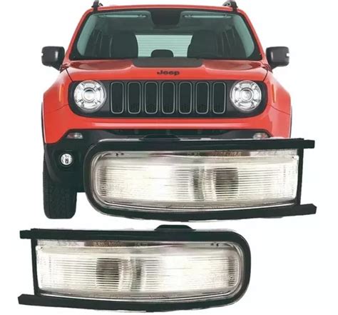 Par Seta Pisca Retrovisor Jeep Renegade A Original