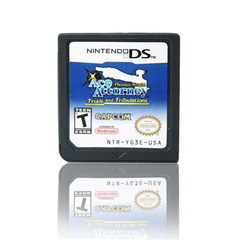 Phoenix Wright Ace Attorney Trials And Tribulations NDS Game