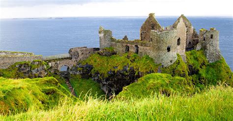 Dunluce Castle Ruins Jigsaw Puzzle