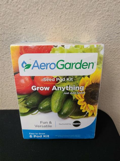 New Miracle Gro Aerogarden Seed Pod Kit Grow Grelly Usa