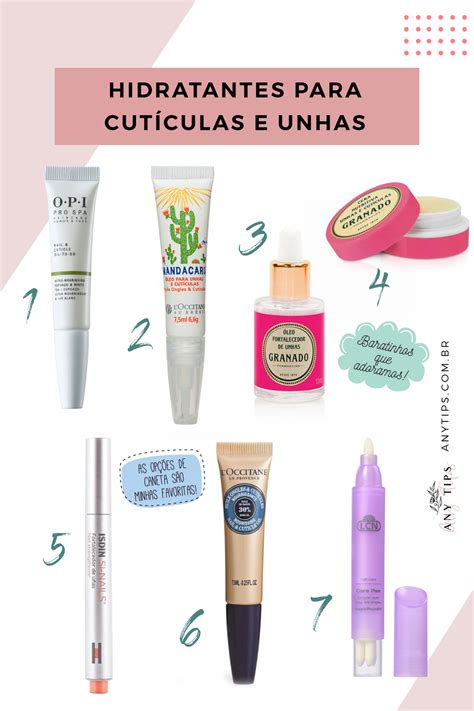 Hidratante para Mãos e Cutículas para Apostar Já Any tips