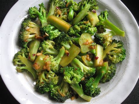 Pan Fried Garlic Butter Broccoli With Soy Sauce Hirokos Recipes