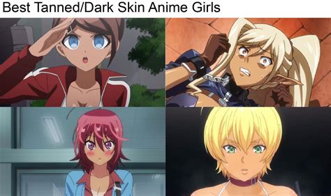 Some tan girls in anime are the best : r/TrashTaste