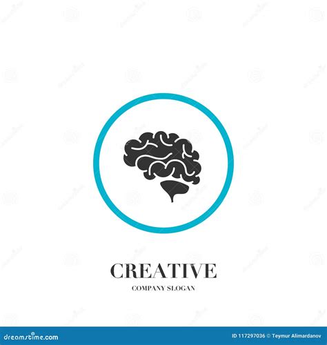 Abstract Brain, Creative Mind Logo Vector Design Template Stock ...