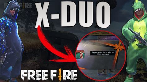 LIVE FREE FIRE X DUO PREMIAÇÃO AS 22 00 HRS CHEGUEI AO