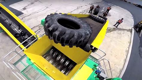 Cm Primary Tire Shredders The Worlds Most Advanced Industrial