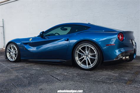 Stunningly Blue Ferrari F Berlinetta On Anrky An S A Wheels