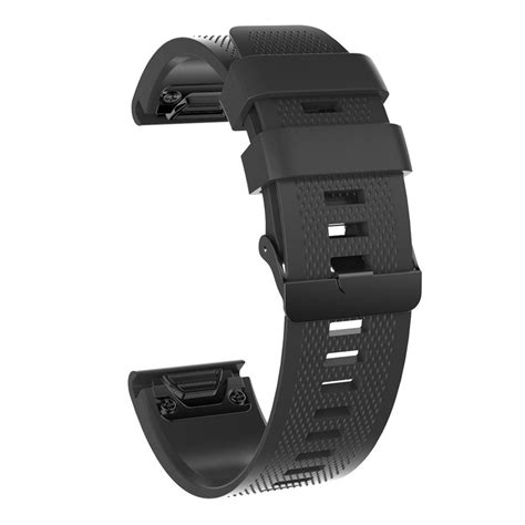 Garmin Fenix S Silikon Klockarmband Svart Teknikdelar Se