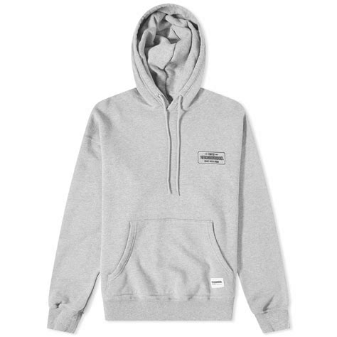 Neighborhood Mens Classic Hoodie In Grey Neighborhood