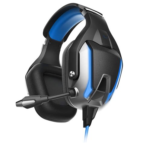 Headset Gamer Profissional Onikuma K12 Preto Azul The Kase Store