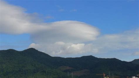 三亞上空驚現飛碟雲 好壯觀！ 每日頭條