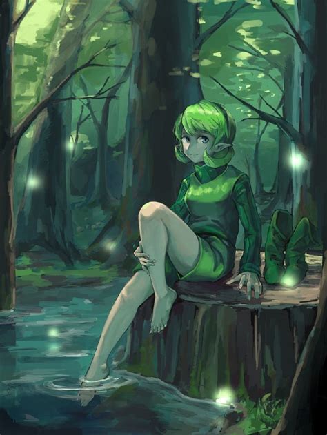 Legend Of Zelda Ocarina Of Time Art Saria Sage Of Forest Kokiri