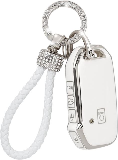 Amazon COGEEK Key Fob Cover With Bling Lanyard Compatible With