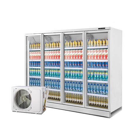 Commercial Vertical Freezer Glass Door Display Chiller Cabinets