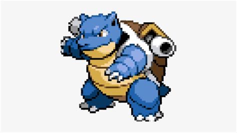 Fox Pokemon Pixel Art Blastoise Transparent PNG 400x383 Free