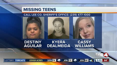 Three Teen Girls Reported Missing In Lehigh Acres All Found