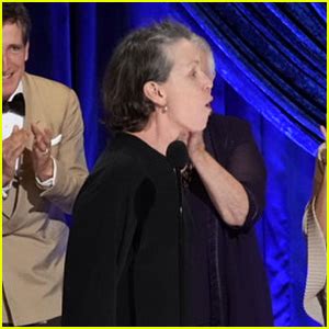 Frances McDormand Wins Best Actress, Best Picture & Unleashes a Mighty ...