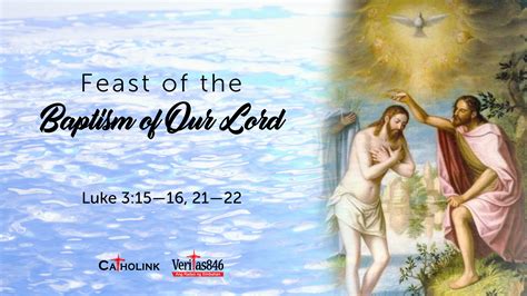 Feast Of The Baptism Of Our Lord January 9 2022 Catholink