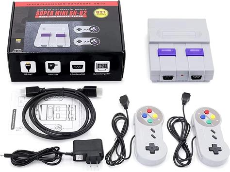 Classic Video Retro Game Console, HDMI Output Plug and Play Game ...