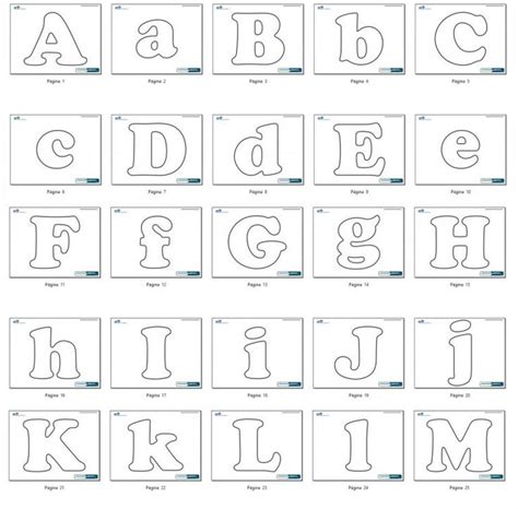 Moldes De Letras Mayúsculas Y Minúsculas Del Abecedario Letras Mayúsculas Y Minúsculas Letras