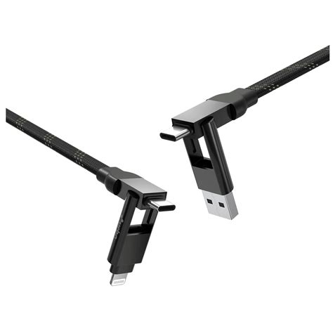 Buy urbn UPC464 Type A to Lightning, Type C, Type C to Lightning, Type
