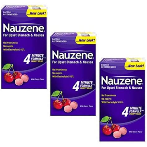 Nauzene For Nausea Relief Chewable Tablets Count