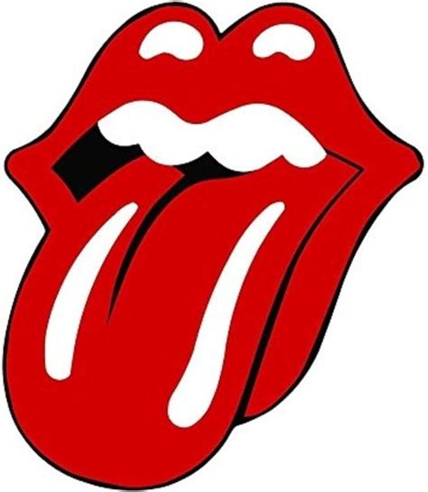 Lips And Tongue Sticker Rock Roll Laptop Sticker Hard Hat Sticker