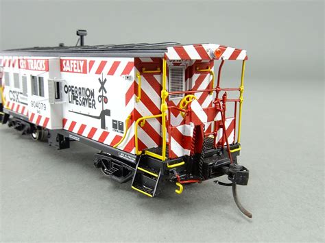 HO Brass Model OMI 087030020 3 CSX Operation Lifesaver Caboose