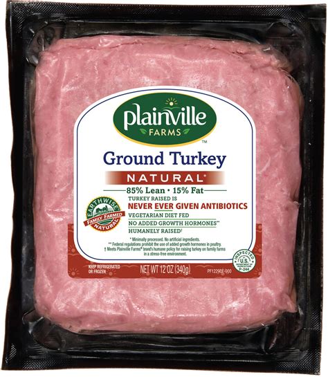 Natural Ground Turkey 8515 — Plainville Farms