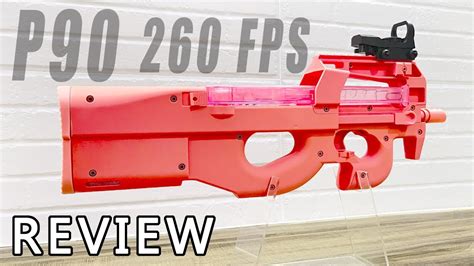 Bing Feng P90 V3 260fps Gel Blaster Powerhouse Youtube