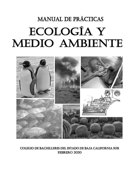 Manual De Practicas De Laboratorio Ecologia Y Medio Ambiente MANUAL