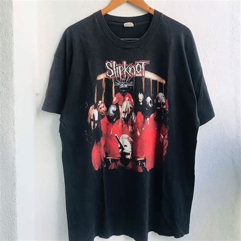 Vintage The Slipknot Band T Shirt Slipknot S Records Rock T Shirt