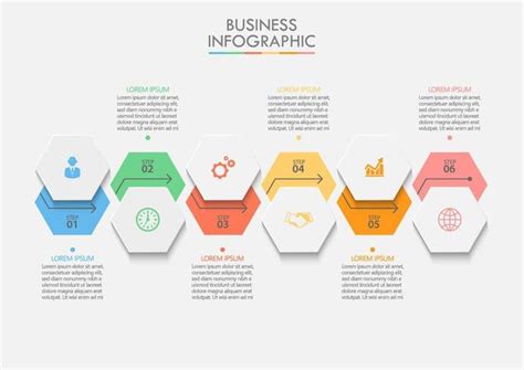 Hexagon Business infographic template 680062 Vector Art at Vecteezy