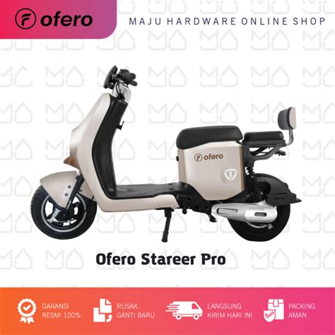 Sepeda Listrik Ofero Stareer Pro E Bike Speed Km Power W Lazada