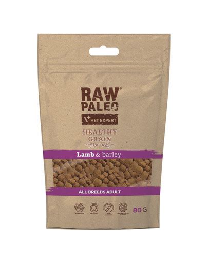 VET EXPERT RAW PALEO Healthy Grain Adult Lamb 80g dla doroslych psów z