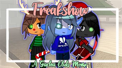 Freakshow A Gacha Club Meme Piggy Book Winter Holidays