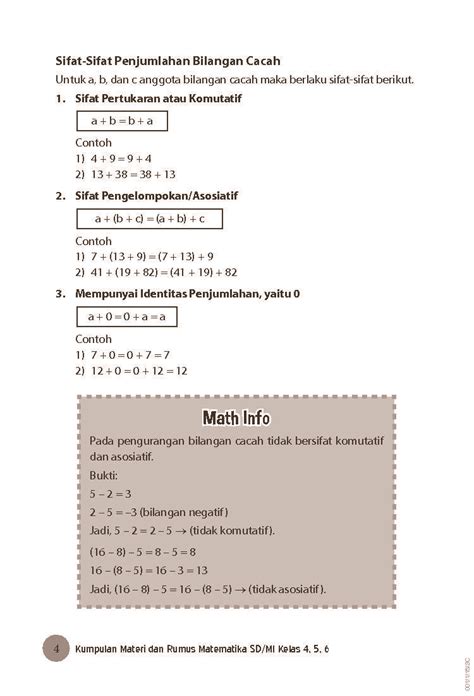 Rumus Rumus Matematika Sd Kelas 5 Sinau