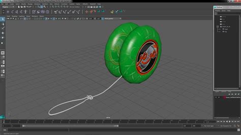 Green Yo Yo 3d Model 19 3ds Blend C4d Fbx Max Ma Lxo Obj