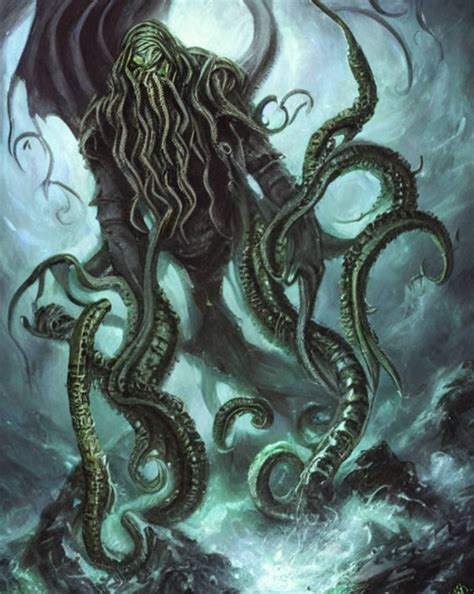 Great Old One Cthulhu (Version 6) by CaptainLovecraft on DeviantArt